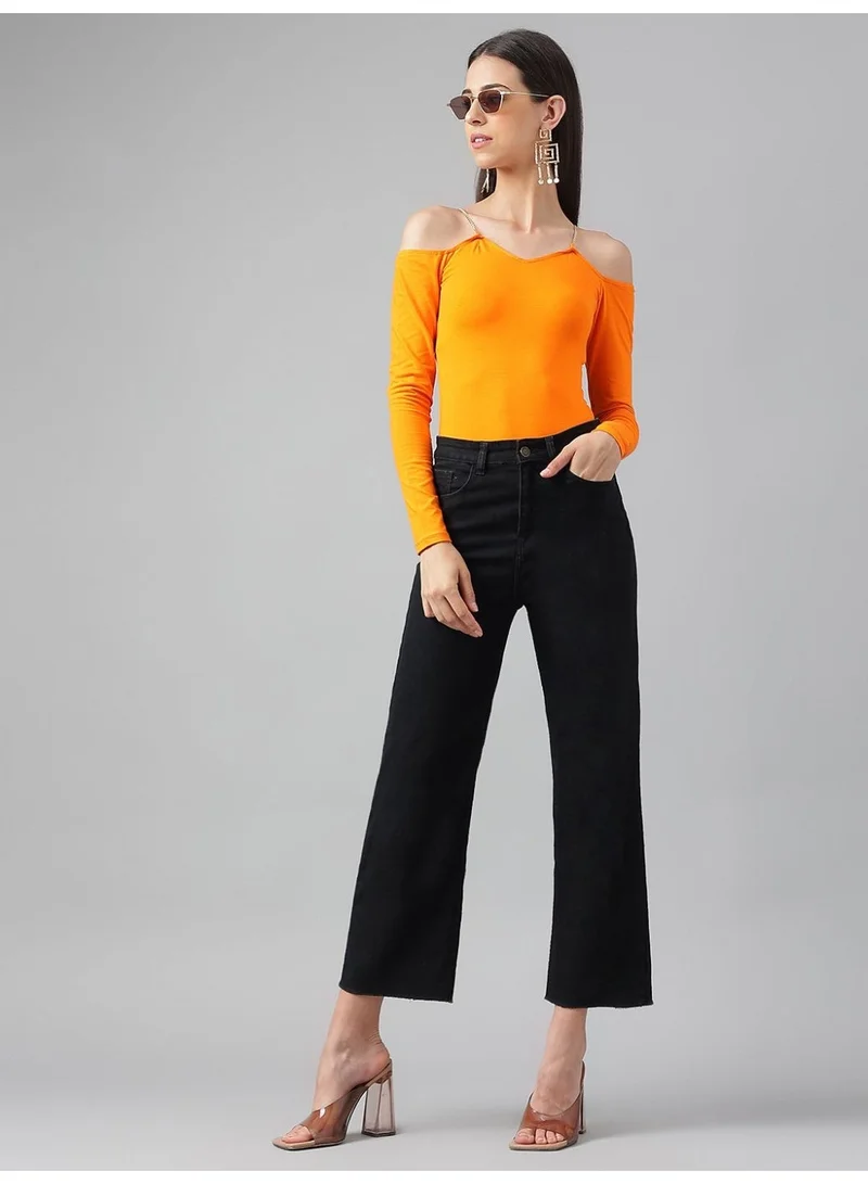Ohsofly  Women’s Bodysuit – Stylish Comfortable Everyday Wear | Trendy Slim Fit One Piece for Casual Outfits, Layering, Office, Party & Travel Fashion for Women | Best Price UAE